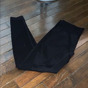 Joylab seamless fishnet stretch high rise leggings